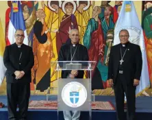  ?? FUENTE EXTERNA ?? Los obispos eligieron a monseñor Freddy Antonio de Jesús Bretón Martínez como presidente de la CED.