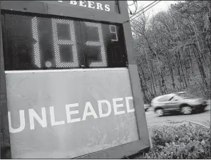  ?? Arkansas Democrat-Gazette/JOHN SYKES JR. ?? The average price of gasoline in Arkansas on Monday was $1.79 a gallon, compared wih $2.27 a year ago. Nationwide, gasoline averaged $1.99 a gallon.