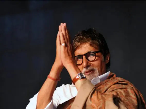  ??  ?? ‘Inner peace’: Amitabh Bachchan on how he felt about the bailouts (Getty)