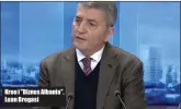  ??  ?? Kreu i "Biznes Albania", Luan Bregasi