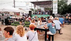  ?? [OKLAHOMAN ARCHIVES PHOTO] ?? The Heard on Hurd street festival in downtown Edmond features music, food, shopping and more. This month’s event will be held Saturday.