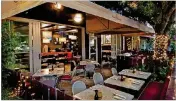  ?? HARVEST CONTRIBUTE­D BY MAX’S ?? Max’s Harvest offered alfresco dining in downtown Delray’s Pineapple Grove district.