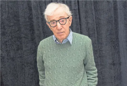  ??  ?? Woody Allen, accused of sexually abusing his daughter, deserves the opportunit­y to tell his side of the story, as he has neither admitted, been convicted of, or promoted it