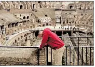  ?? Submitted photo ?? Greenwood’s Connor Noland signed his letter of intent to play football at Arkansas at The Colosseum in Rome on Wednesday.