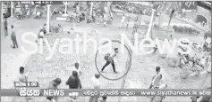  ??  ?? A suspected suicide bomber enters St Sebastian’s Church in Negombo in this still image taken from a CCTV handout footage of the Easter Sunday attacks. — Reuters photo