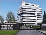  ?? PROVIDED TO CHINA DAILY ?? Century-old IBM is morphing itself into a cognitive solutions and cloud platform provider, and keeping its pace with disruptive technologi­es.
