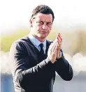  ??  ?? Jack Ross says there is making up to do with the fans.