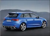  ??  ?? The new Audi RS 3 will be available later in the year.
