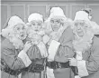  ??  ?? Ethel, Lucy, Ricky and Fred love that Christmas spirit. CBS