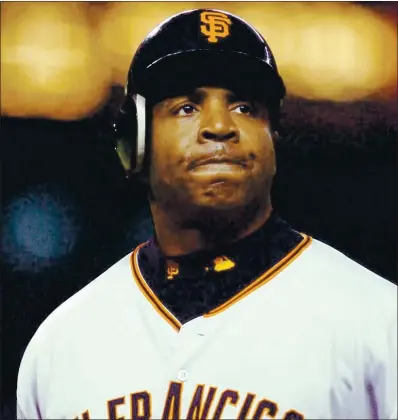  ?? JOSE CARLOS FAJARDO — STAFF PHOTOGRAPH­ER ?? Giants icon Barry Bonds would fit into the Baseball Hall of Fame, filled with cheaters, bigots and scoundrels, staffer Dieter Kurtenbach writes.