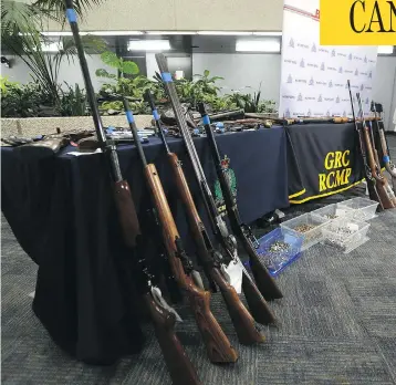  ?? CHRIS PROCAYLO / POSTMEDIA NEWS ?? The problem on a national level is a lack of actual data on crime gun origins, collected in the same manner and using the same definition­s, Christie Blatchford writes.