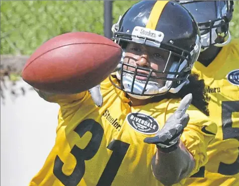  ?? Peter Diana/Post-Gazette ?? Ross Cockrell believes guarding Antonio Brown will make him better. “It just takes your game to another level,” Cockrell said.