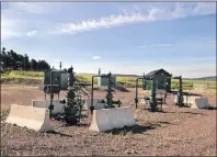  ?? CP PHOTO ?? A natural gas well pad is seen in the rural community of Penobsquis, N.B., in this file photo. The potential for New Brunswick’s new Tory government to partially lift a province-wide moratorium on fracking for natural gas should be known within days.