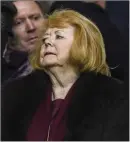  ??  ?? Hearts chairman Ann Budge