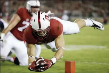  ?? MARCIO JOSE SANCHEZ — THE ASSOCIATED PRESS ?? Stanford running back Christian McCaffrey, according to some draft experts, will be the name called at 14 for the Eagles in the first round of the NFL Draft.