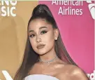  ?? EVAN AGOSTINI/INVISION/AP ?? Ariana Grande, shown at the Billboard Women in Music event in New York in December, is getting some unexpected pushback from fans who are urging listeners to ignore a recent single in the hope that her newest one can reach No. 1 — making it the third from her new album to do so.