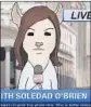  ?? HBO ?? SOLEDAD O’BRIEN provides a guest voice in a new episode of the animated series “Animals.”