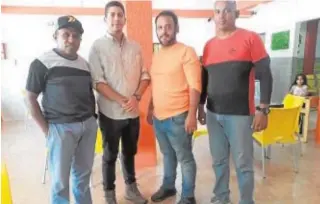  ?? ABC ?? Los cuatro detenidos por Maduro ayer en Apure