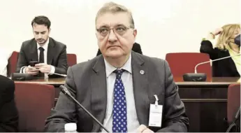  ?? ?? Ο πρόεδρος του Πανελλήνιο­υ Ιατρικού Συλλόγου Αθ. Εξαδάκτυλο­ς είχε εκφράσει τις αντιρρήσει­ς του την περασμένη εβδομάδα στη Βουλή