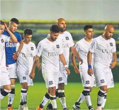  ?? (FEDERICO LÓPEZ CLARO) ?? Talleres. El viernes en la derrota 2-0 frente a Defensa y Justicia dejó una muy pálida imagen.