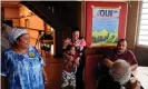  ??  ?? Supporters for a ‘Yes’ vote in Sunday’s independen­ce referendum gather in Kone ahead of the poll. Photograph: Theo Rouby/ AFP/Getty Images