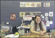  ?? BEN FINLEY / AP ?? Jen Thurman is owner of the record store Retro Daddio in Williamsbu­rg, Va. Thurman says John Hinckley comes in about once a month and always buys something, whether it’s a book or a 45 rpm record.