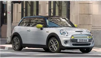  ??  ?? Mini marvels: The S Sport convertibl­e and, inset above, the Electric