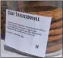  ?? LAUREN HALLIGAN — MEDIANEWS GROUP ?? Chai Snickerdoo­dle cookies from NightWork Bread Co. are displayed at the Spa City Farmers’ Market.