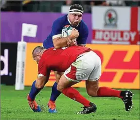  ??  ?? Guilhem Guirado a disputé son dernier match avec l’équipe de France.