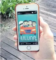  ??  ?? Carpooling mobile app Liluna was created to deal with traffic.