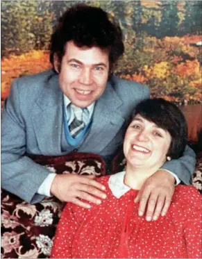  ?? FOTO: AP ?? Fred og Rosemary West fandt sammen en passion for drab – og politiet i England mener, at parret står bag flere end ti drab.