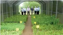  ??  ?? (From left): Senaka De Fonseka – CSR Manager of CTC (2nd from left), Graeme Amey – South Asia Area Director for BAT, Felicio Ferraz – Chief Executive Officer/Managing Director of CTC, Dinesh Dharmadasa – Director of Corporate and Regulatory Affairs for...