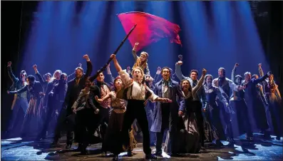  ?? (Special to the Democrat-Gazette/Matthew Murphy & Evan Zimmerman for MurphyMade) ?? The touring production of “Les Miserables” will be at Fayettevil­le’s Walton Arts Center from Jan. 2-7.