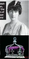  ?? ?? Mrs Walsh Mclean, one of the owners of the Hope Diamond