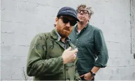  ??  ?? Dripping with midnight oil yearning ... Dan Auerbach and Patrick Carney of The Black Keys. Photograph: Joshua Black Wilkins