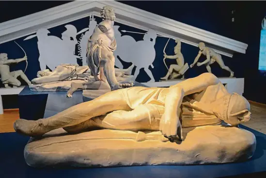  ?? FOTO DMP ?? U soch více než jinde platí „už staří Řekové“. Před 2500 lety se narodil sochař Polykleito­s, který stanovil dodnes platný proporční kánon pro zobrazení lidského těla.