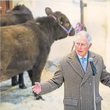  ?? ?? PRINCIPLED CHARLES: The heir to the throne says his estate can be run sustainabl­y.
