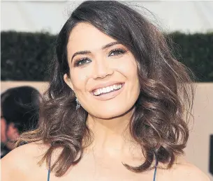  ?? JON KOPALOFF/GETTY IMAGES ?? Actor Mandy Moore has successful­ly transition­ed to a more “serious” role in the television series This Is Us.