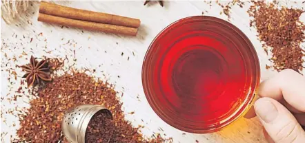  ?? | SUPPLIED ?? ROOIBOS tea contains polyphenol­s, which are antioxidan­ts that are anti-inflammato­ry and antiviral.