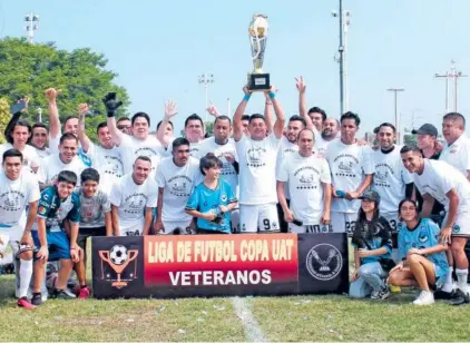  ?? FOTOS LEO DEANTES ?? ESTADIO TAMAULIPAS conquistó su sexto triunfo consecutiv­o en el torneo de la Liga Copa UAT