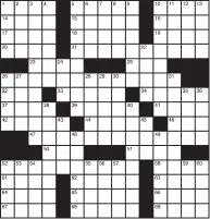  ??  ?? Puzzle by Jeffrey Wechsler 9/22/17