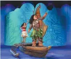  ??  ?? AN ACTION-PACKED ADVENTURE ON THE ICE. Moana goes on a quest to save her island, Miguel from Disney and Pixar’s Coco brings to life the festivitie­s of Dia De los Muertos, and Winnie the Pooh and Tigger have a warm welcome in store for spectators