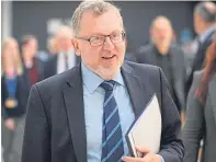  ??  ?? Secretary of State for Scotland David Mundell