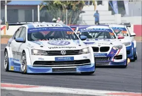 ??  ?? Main attraction will be the appearance of the Sasol Global Touring Cars.