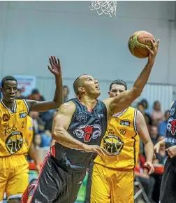  ?? PHOTO: JOHN KIRK-ANDERSON/STUFF ?? Fijian Marques Whippy has declared himself unavailabl­e to play for the Canterbury Rams this season.