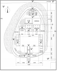  ??  ?? 图四 侯马台骀庙总平面图