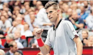  ?? BILD: SN/GEPA PICTURES ?? 8000 Zuschauer feierten Lokalmatad­or Dominic Thiem.