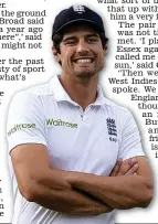  ??  ?? Taking great strides: Cook