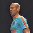  ?? FOTO: AFP ?? Arjen Robben fordert ein mutiges Auftreten der Elftal.