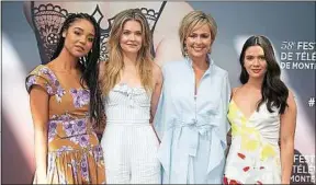  ??  ?? Les actrices Aisha Dee, Meghann Fahy, Melora Hardin et Katie Stevens.